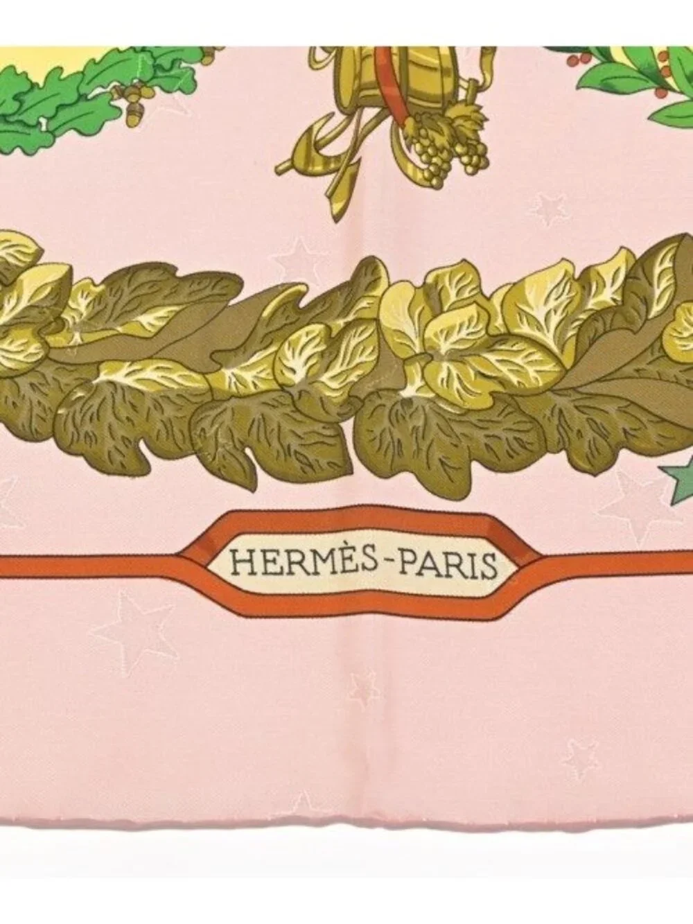 Hermes Bandana Scarf Pink